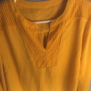Talbot yellow blouse